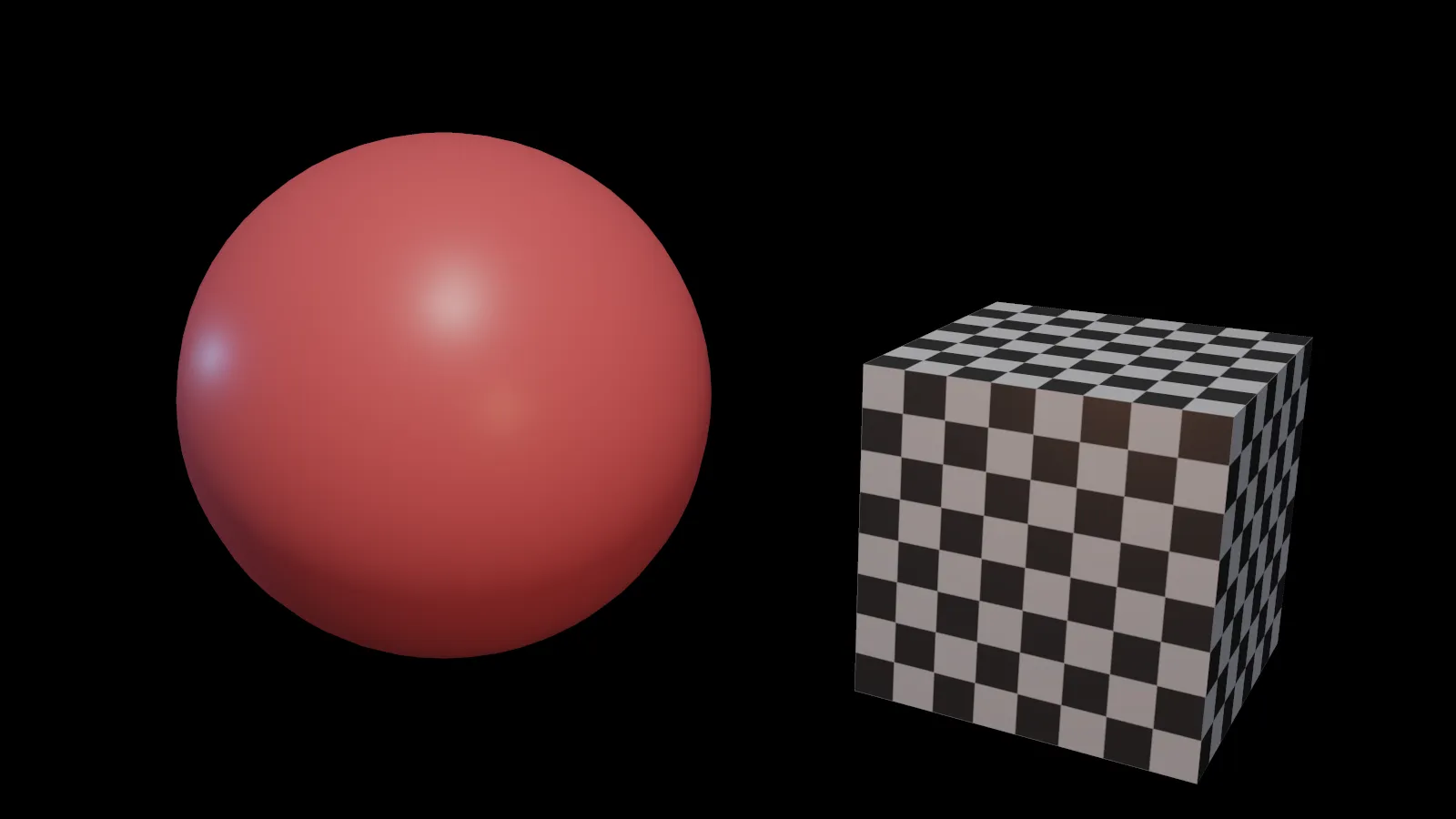 The same frame after the tonemap pass: Reinhard over the HDR image, with the sRGB encode left to the format